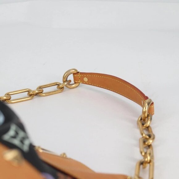 LOUIS VUITTON Monogram Multicolor Judy MM Bag 2Way Black M40256 Auth BA5540A - Picture 8 of 16